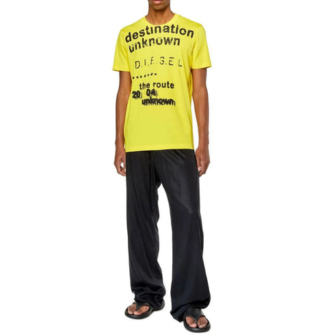 CAMISETA AMARILLA T-DIEGOR-K63 DIESEL